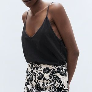 Zara Washed Effect Tank Top